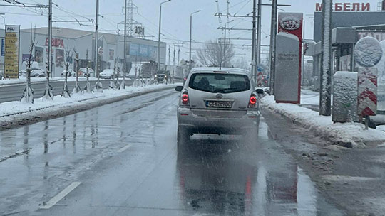 Пътищата в община Стара Загора са проходими след снеговалежа