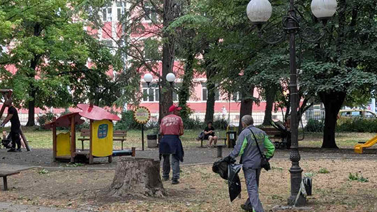 Без сериозни щети след проливния дъжд в Стара Загора