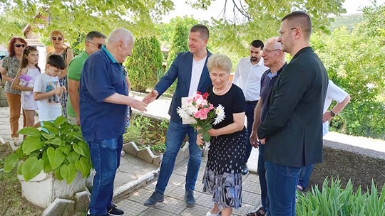 Кметът Живко Тодоров откри обновеното 95-годишно читалище в Ново село