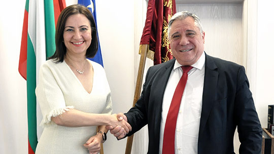 Еврокомисарят Илиана Иванова на посещение на Тракийски университет – Стара Загора