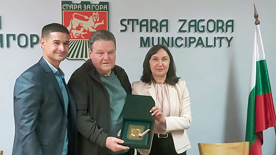 Старозагорският журналист Петър Драгиев чества 70 години