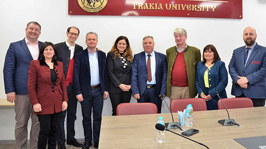 Австрийския аграрен клъстер планира съвместни проекти с Тракийския университет