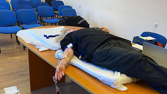 Фирма Ате Пласт провежда акция по кръводаряване