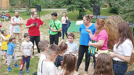 Екопразник с деца в Зоопарка на Стара Загора в Деня на околната среда