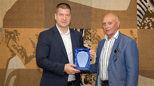 Стара Загора Живко Тодоров с отличие от Асоциацията за студентски спорт „Академик“