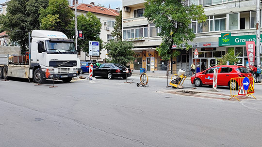 Затворени улици в Стара Загора към 31 август