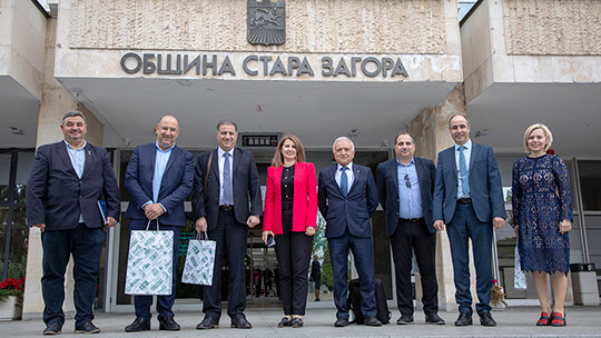 Делегация от кипърския град Ларнака посети Стара Загора