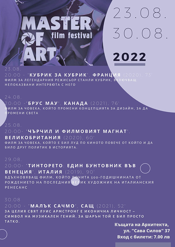 2022 Summer Master of art