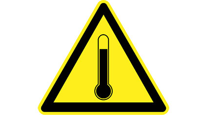 high temperature