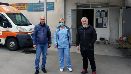 ПФК Берое направи дарение на Центъра за спешна медицинска помощ