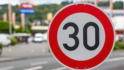 Предлагат скорост до 30 км/час около училища, детски градини и болници