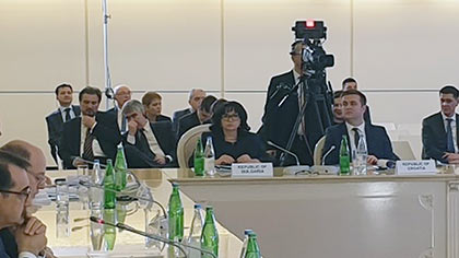 Теменужка Петкова на форум в Баку