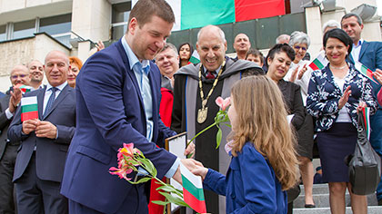 Празникът в Деня на българската просвета и култура и на славянската писменост в Стара Загора - снимки