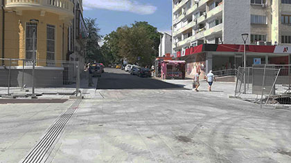 Отсечката до сградата на областна администрация в Стара Загорае отворена за движение