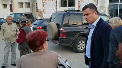 Депутатът Радостин Танев се срещна с жителите на село Казанка