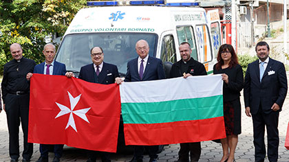 Посланикът на Малтийския орден дари линейка на Университетската болница в Стара Загора
