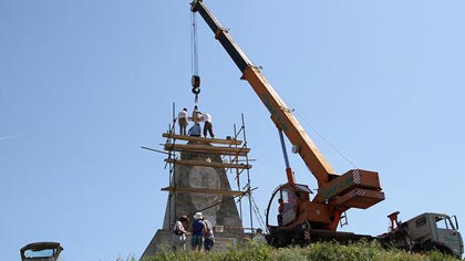 Възстановяват първия паметник, издигнат в Старозагорска област след Освобождението
