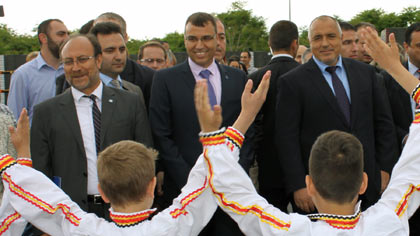 Бойко Борисов откри новия завод на Стандард Профил България в Стара Загора