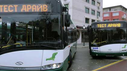 Пристигнаха първите 23 нови автобуса в Стара Загора