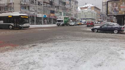 Пътищата в област Стара Загора са проходими при зимни условия