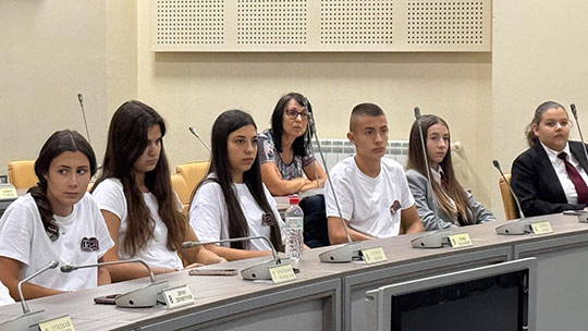 Ученици участваха в дискусия за безопасността на пътя по повод Европейската седмица на мобилността