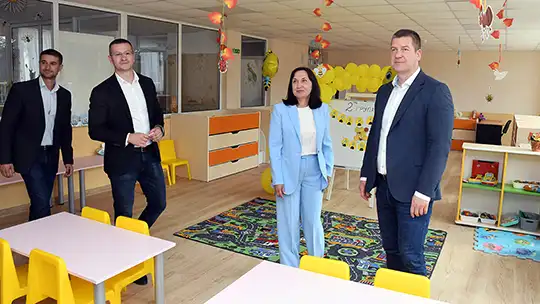 бновена детска градина Слънце