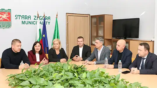 Кметът на Стара Загора Живко Тодоров и екипът му се срещнаха с ръководството на Тракийския университет