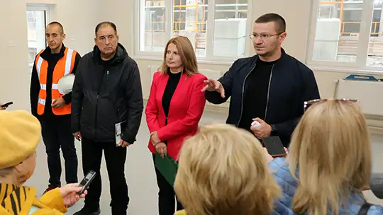 Информационна среща за ремонта на „Комплекс за култура и изкуство“