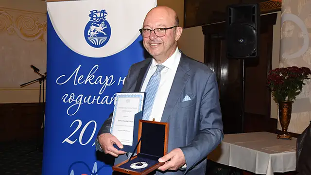 Лекар на 2026 г. в Стара Загора стана проф. д-р Димитър Петков