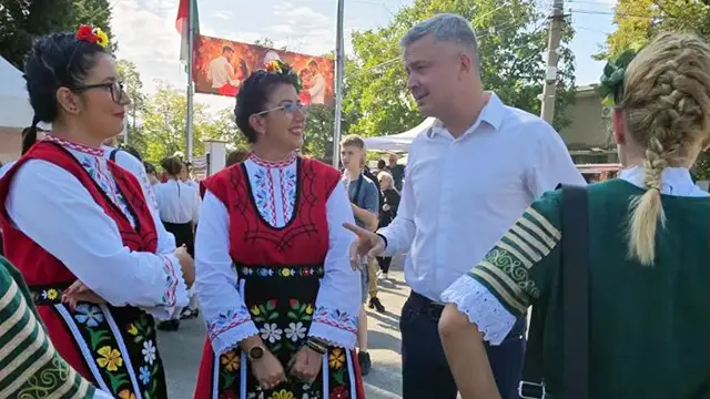 заместник-кметът на Община Стара Загора Радостин Танев в Оряховица
